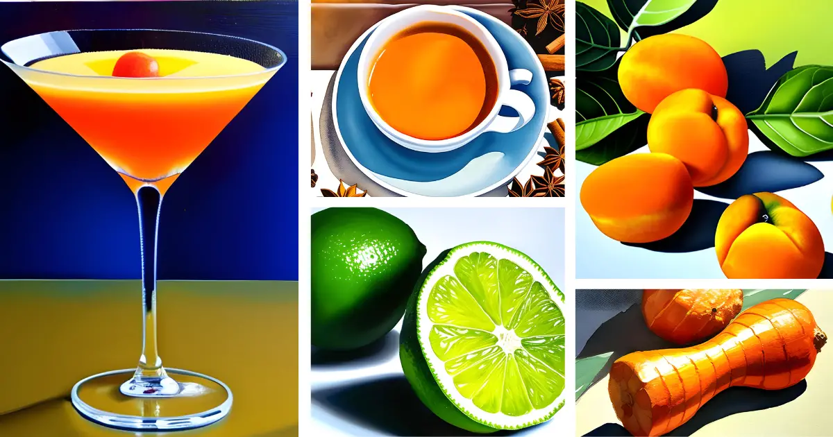 Shy Apricot Spiced Apricot AlcoholFree Martini