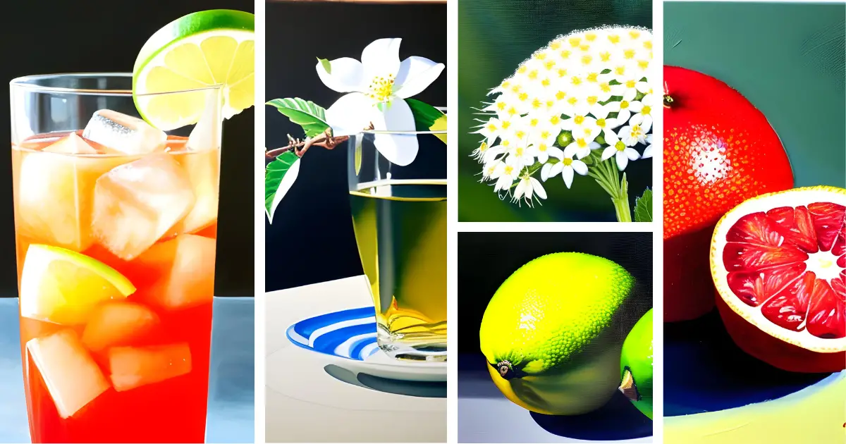 Tranquility Jasmine Grapefruit Iced Tea Mighty Mocktail