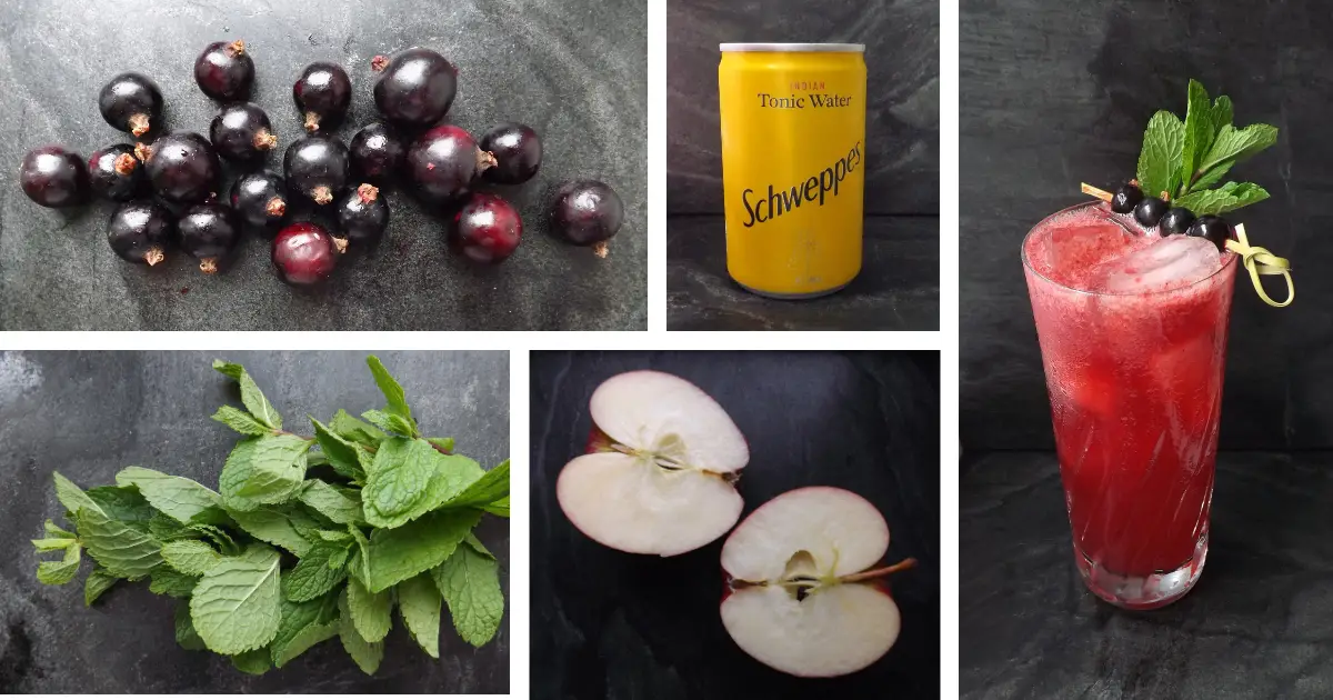 Tidal Currant: Blackcurrant, Apple and Mint Tonic